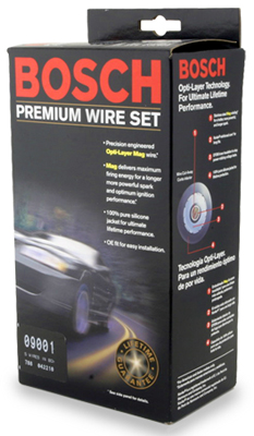 Bosch 09681 Premium Spark Plug Wire Set 